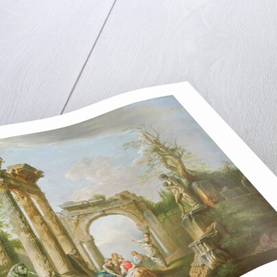 Arcadian Scene, 18th century by Giovanni Paolo Pannini or Panini