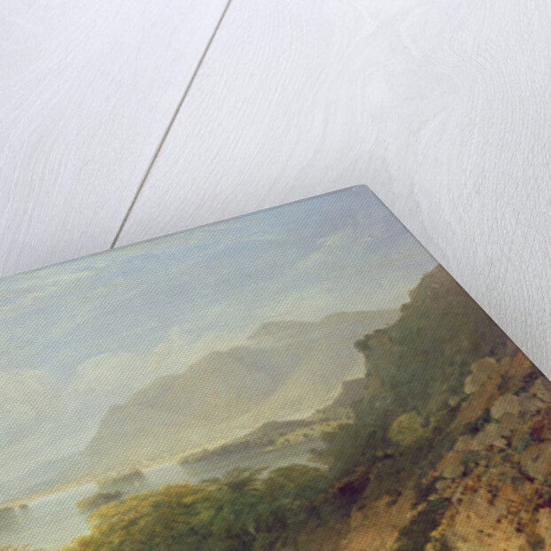 Derwent Water with Ashness Bridge by William Linton