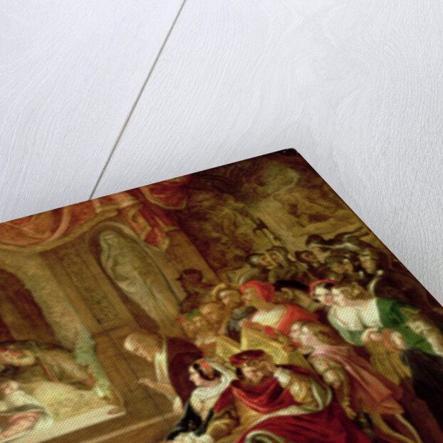 Hamlet by Daniel (1806-70) Maclise