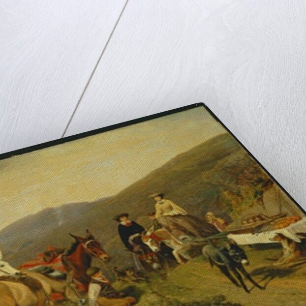 In the Malvern Hills, 1858 by Friedrich Wilhelm Keyl