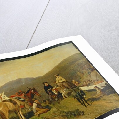 In the Malvern Hills, 1858 by Friedrich Wilhelm Keyl