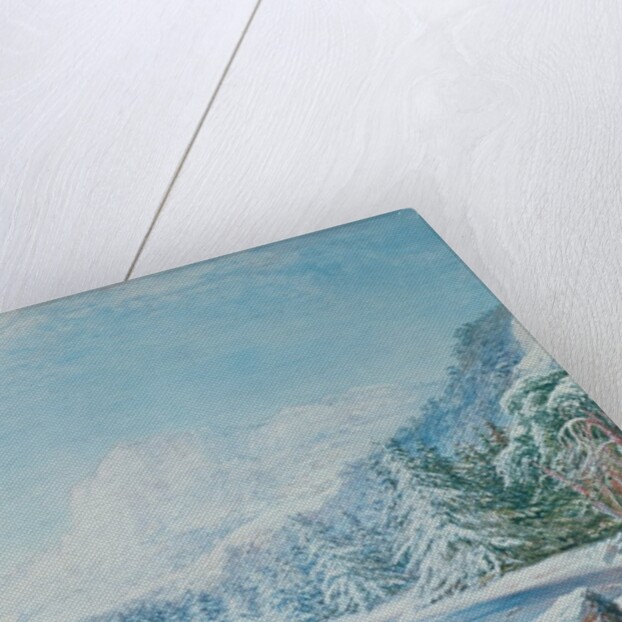 Curling by Bernard Walter Evans