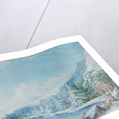 Curling by Bernard Walter Evans