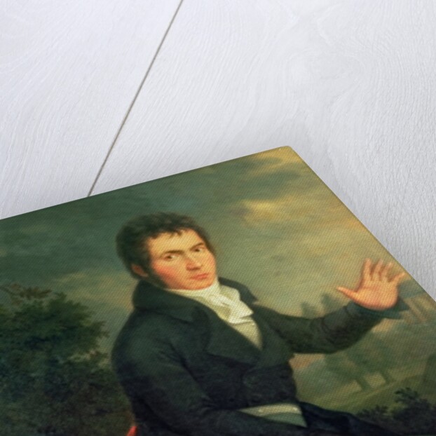 Ludvig van Beethoven, 1804 by Willibrord Joseph Mahler or Maehler