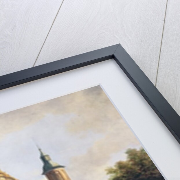 A Town Square in Haarlem by Gerrit Adriaensz Berckheyde