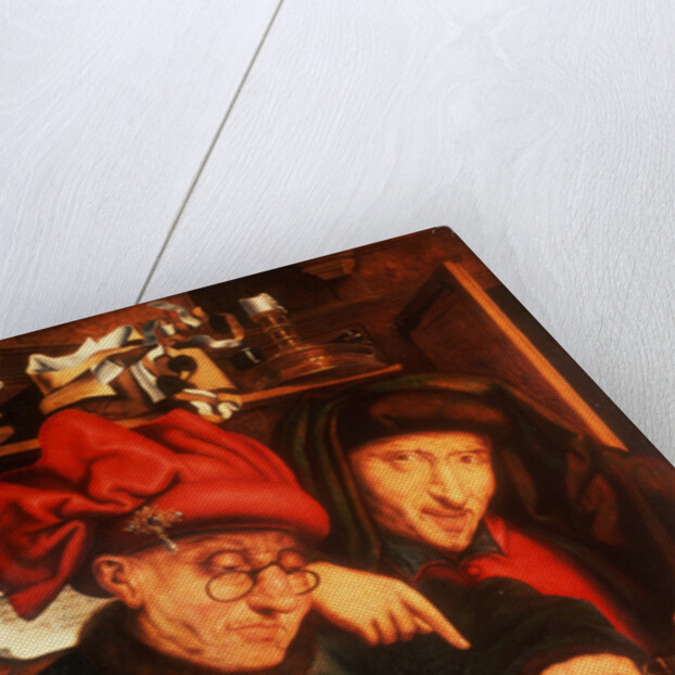 The Money Lenders, after Massys by Jan Anthonisz. van Ravesteyn