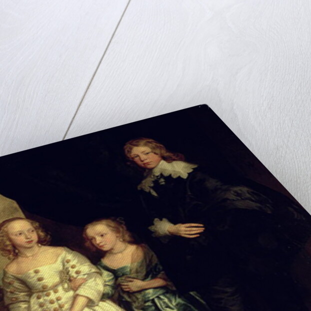 The Children of Thomas Wentworth, 1st Earl of Strafford, 17th century by Anthony van Dyck