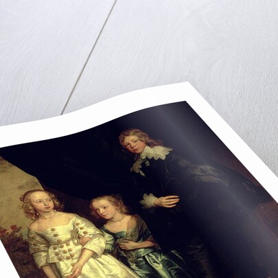 The Children of Thomas Wentworth, 1st Earl of Strafford, 17th century by Anthony van Dyck