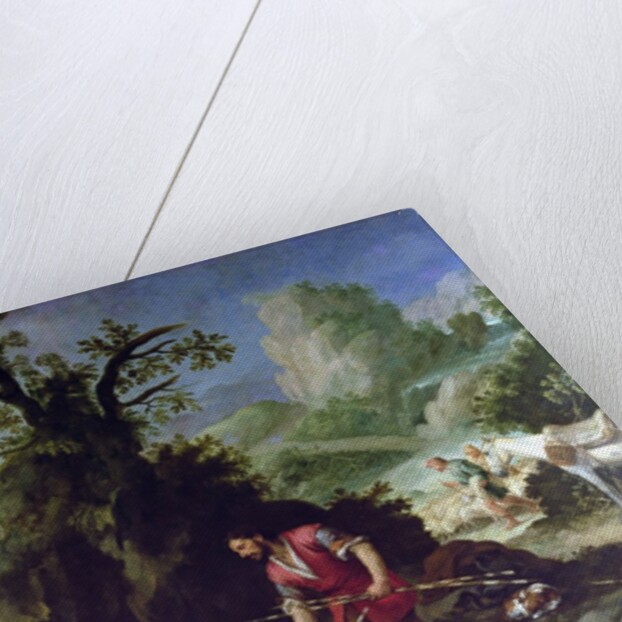 Jacob Setting the Peeled Rods before the Flocks of Laban by Bartolome Esteban Murillo