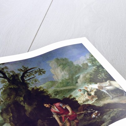 Jacob Setting the Peeled Rods before the Flocks of Laban by Bartolome Esteban Murillo