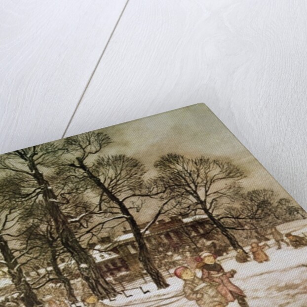 Winter in Kensington Gardens by Arthur Rackham