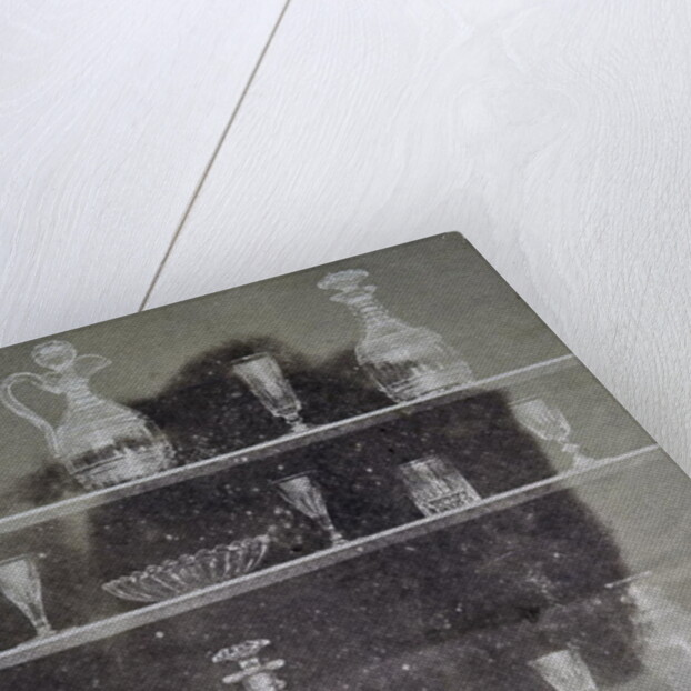 Articles of glass, Photograph by William Henry Fox Talbot