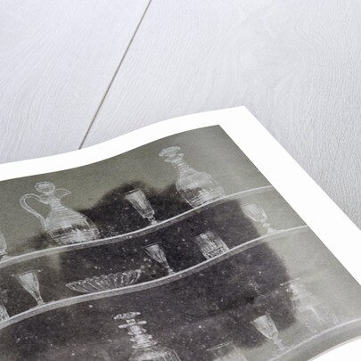 Articles of glass, Photograph by William Henry Fox Talbot