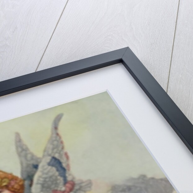 Autumn from the Seasons commissioned for the 1920 Pears Annual by Charles Robinson