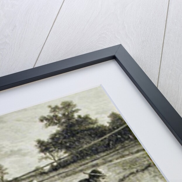 Western Sketches, a Freshet in the Red River, Texas by Paul and Tavernier Jules Frenzeny