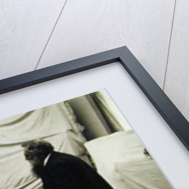 Auguste Rodin in his Paris studio watching the construction of a sculpture, 1905 by Anonymous