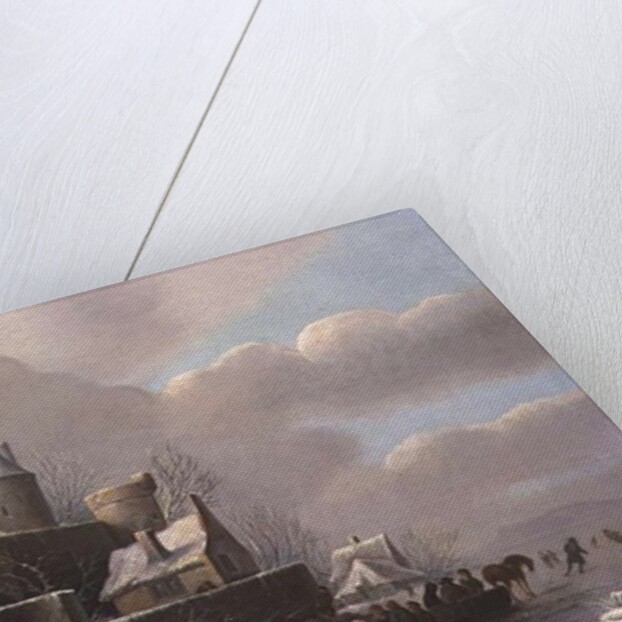 Winter Scene by Claes Molenaer