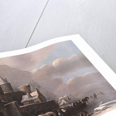 Winter Scene by Claes Molenaer