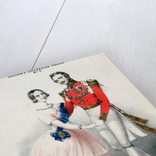 Jullien's Celebrated Polkas No.9: The Queen and Prince Albert's Polka by M. and N. Hanhart by English School