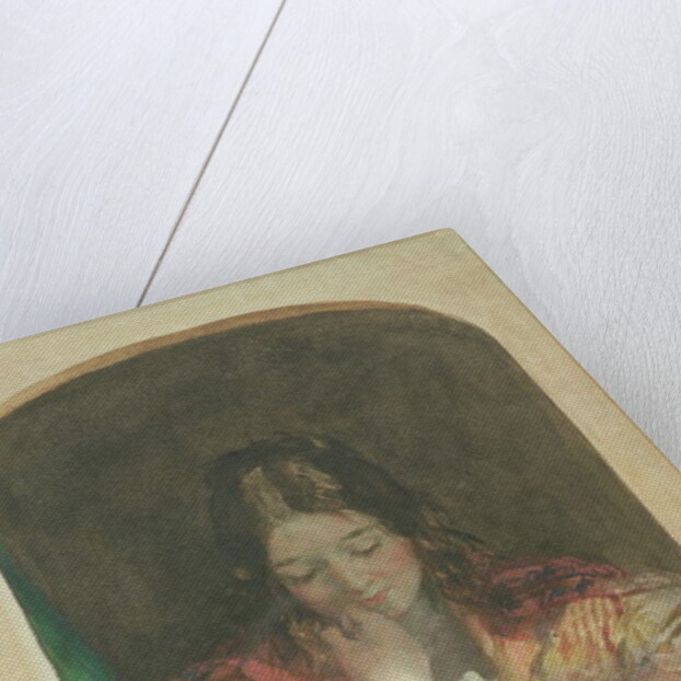 Girl Reading at a Window, 19th century by Karoly or Charles Brocky