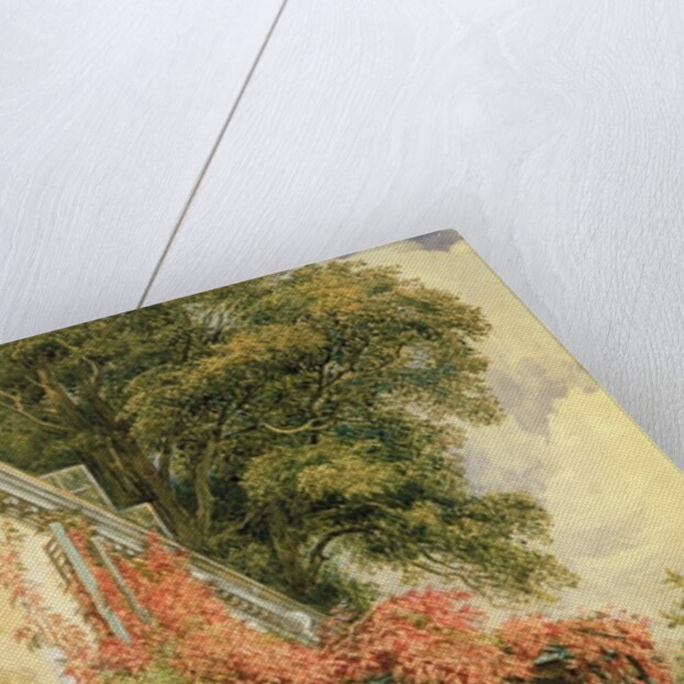 Garden Front of Mr. Robert Vernon's House at Twickenham by John James Chalon