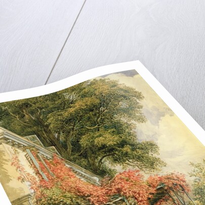 Garden Front of Mr. Robert Vernon's House at Twickenham by John James Chalon