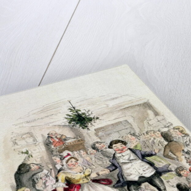 Mr Fezziwig's Ball by John Leech