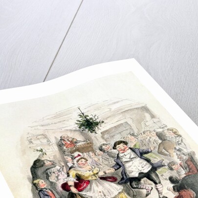 Mr Fezziwig's Ball by John Leech