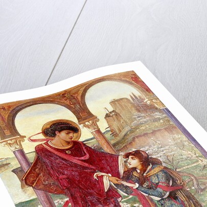 Tristan and Iseult, 1876 by John Melhuish Strudwick