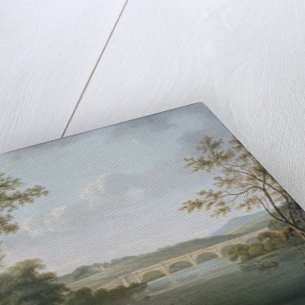 English Landscape with Fishermen by Anonymous Anonymous