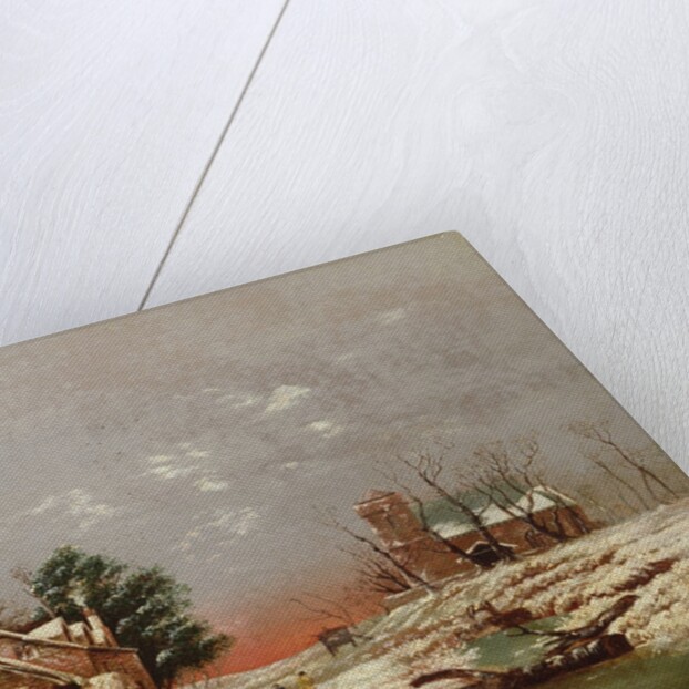 Winter Scene by Anonymous