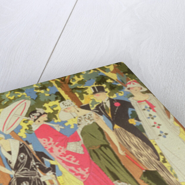 Boxing in the Park from Art Gout Beaute, September 1923 by Anonymous