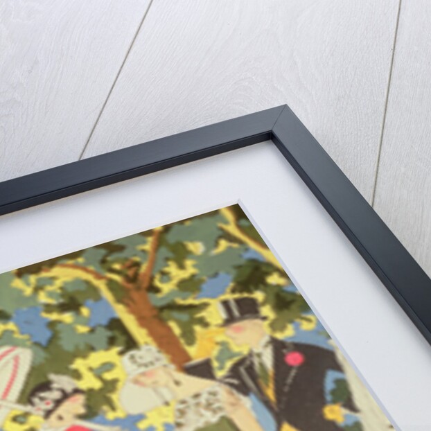 Boxing in the Park from Art Gout Beaute, September 1923 by Anonymous