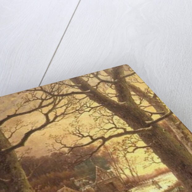 Gathering Winter Fuel by Johannes Hermann Barend Koekkoek