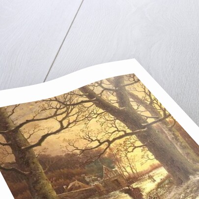 Gathering Winter Fuel by Johannes Hermann Barend Koekkoek