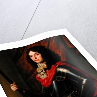 Portrait of Prince Edward of the Palatinate in Armour by Gerrit van Honthorst