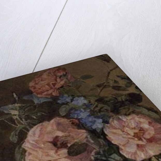 Roses, Convolvulus and Delphiniums by James Holland