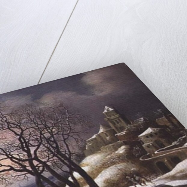 Winter Landscape, 17th century by Daniel van Heil