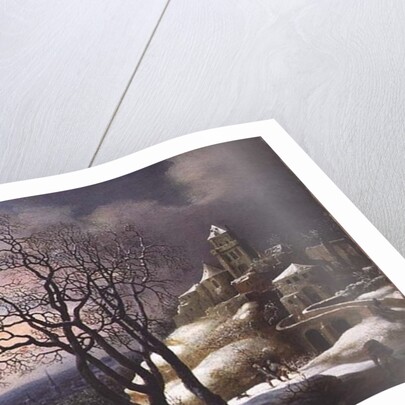 Winter Landscape, 17th century by Daniel van Heil