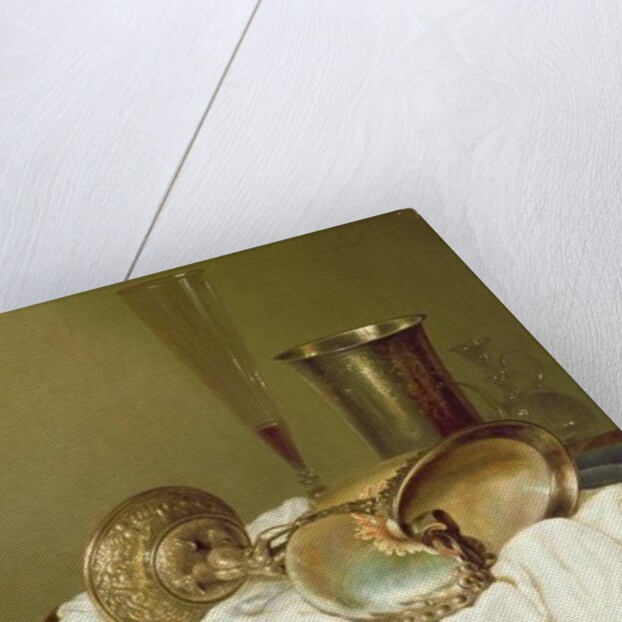 Still Life with a Nautilus Cup by Gerrit Willemsz. Heda