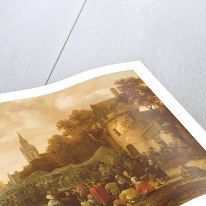 The Village Fair, 17th century by Salomon Rombouts