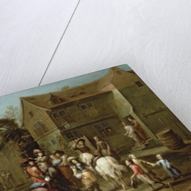 Prince William of Orange with Huntsmen by Gillis van Tilborgh