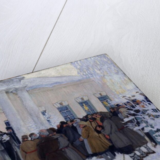 The Emancipation of Russian Serfs in 1861, 1908-09 by Boris Mikhailovich Kustodiev