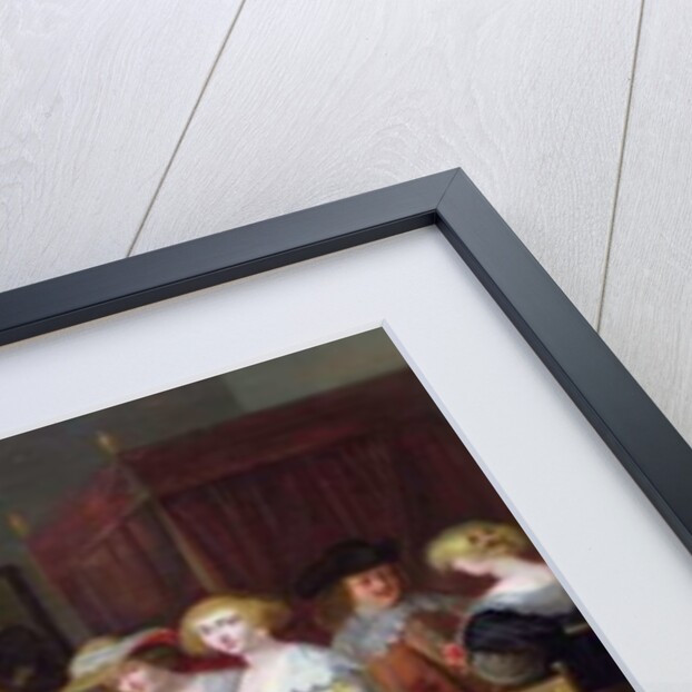 An Elegant Company Merry-making in an interior by Christoffel Jacobsz van der Lamen