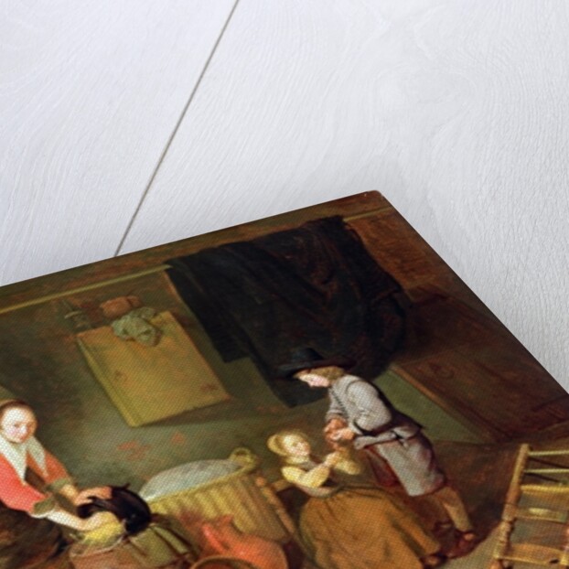 A Kitchen Interior, 17th century by Quiringh Gerritsz. van Brekelenkam