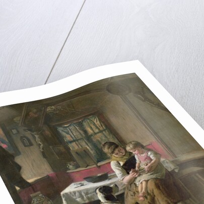 Whose Dinner is it? by Adolf Eberle