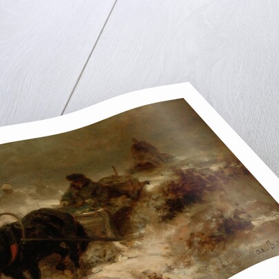 Returning Home, 19th century by Adolf Schreyer