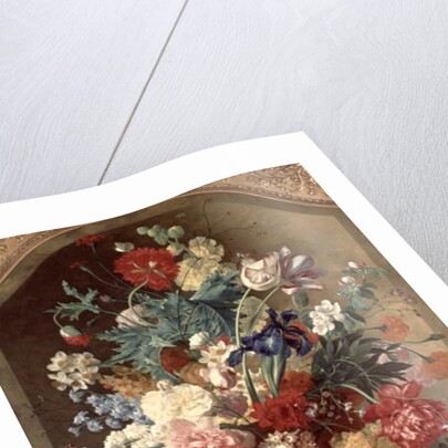 Flowers in a Terracotta Vase, 1736 by Jan van Huysum