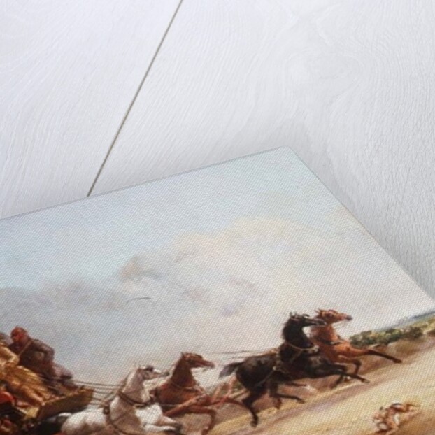 Mr. Charles Higgins' Coach and Four by William Snr. Shayer