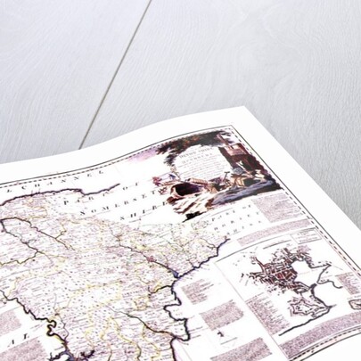 Map of Devonshire, published by Bowles, Tinney and Sayer, London, c.1777 by Emanuel Bowen